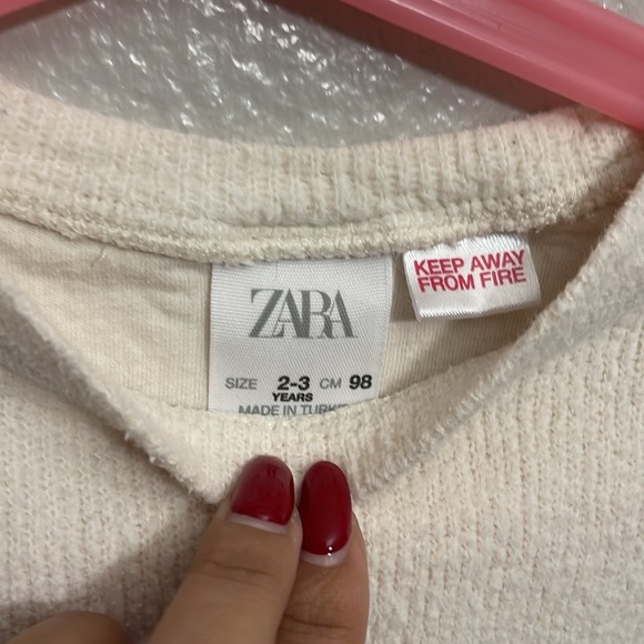 Zara Cotton Ribbed Sweater - Picture 2 of 4